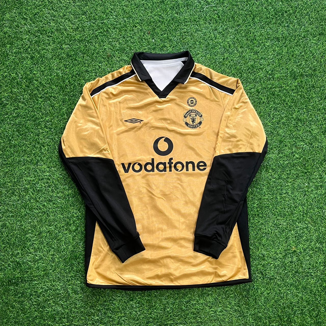 David Beckham #7 Manchester United 01/02 Reversible Away Shirt Retro Jersey Maillot Trikot Maglia Soccer Shirt