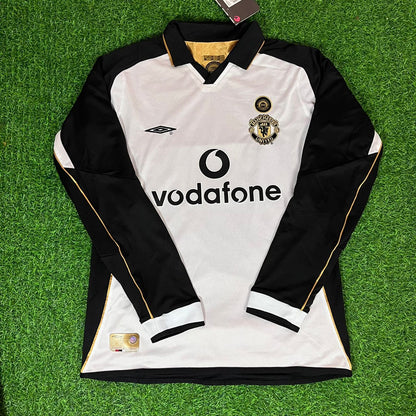 David Beckham Manchester United 01-02 Reversible Shirt Jersey Maillot Trikot Maglia Soccer Shirt