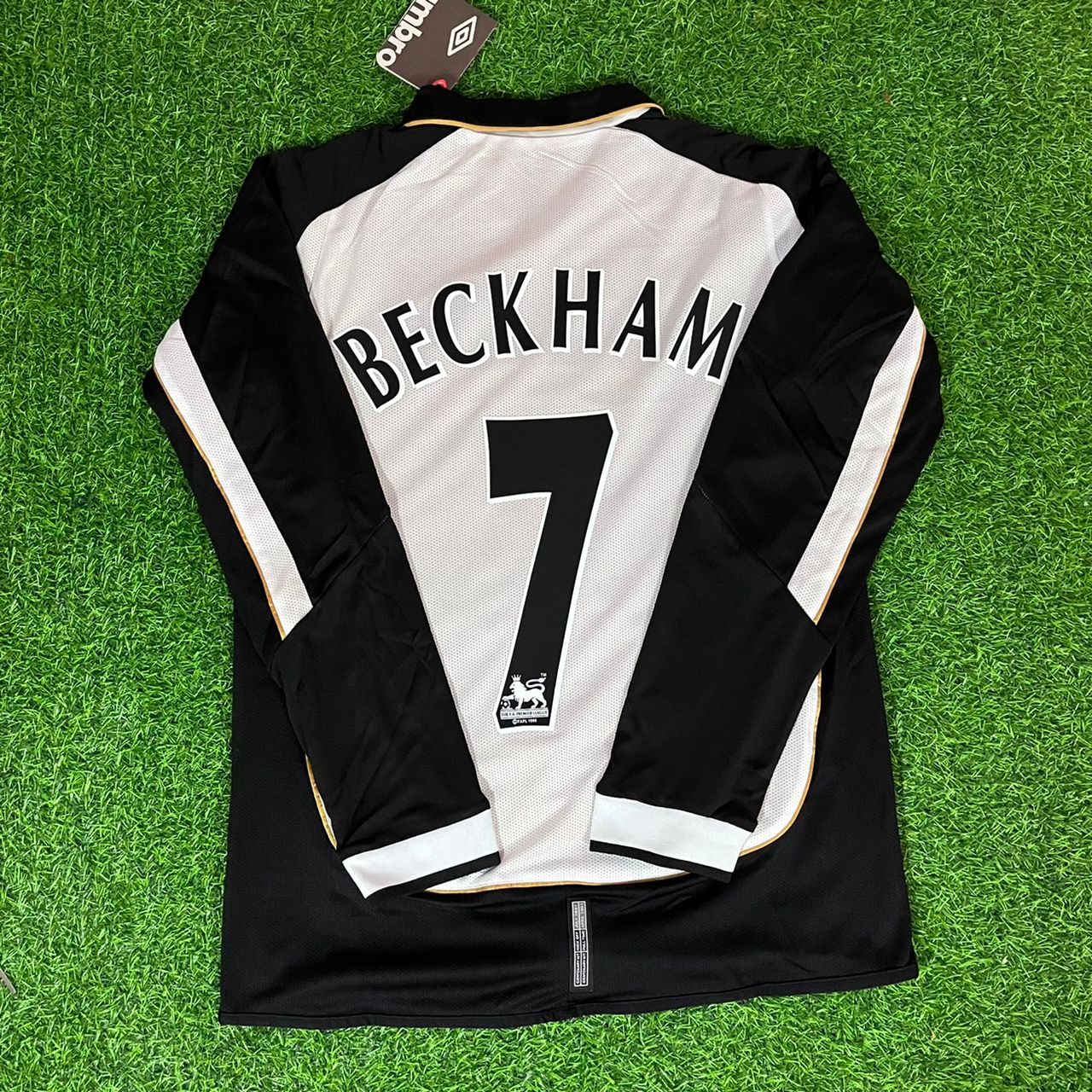David Beckham Manchester United 01-02 Maillot Réversible Football