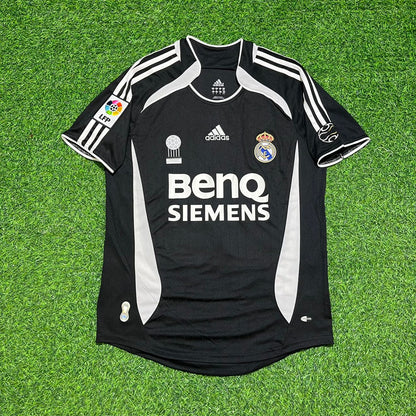 David Beckham Real Madrid 2006-2007 Black Jersey Soccer Shirt