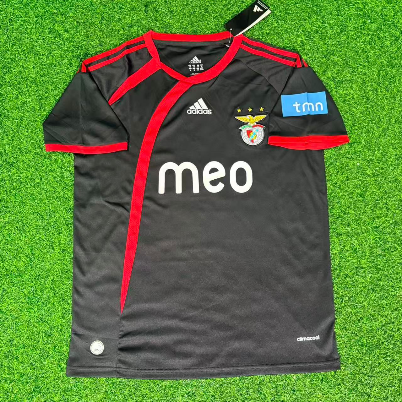 David Luiz #23 – Benfica 2009/2010 Away Black Retro Kit Jersey Trikot Maillot Soccer Shirt