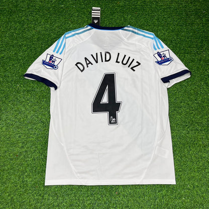 Chelsea 2012/13 White Retro Football Jersey – David Luiz