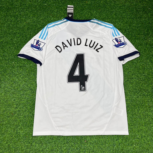 Chelsea 2012/13 White Retro Football Jersey – David Luiz