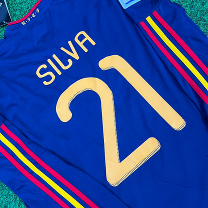 David Silva - Spain 2010 World Cup Final Retro Jersey Trikot