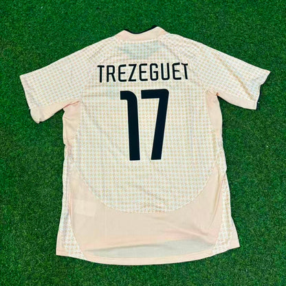David Trezeguet 17 Juventus 2003/2004 Away Retro Football Jersey