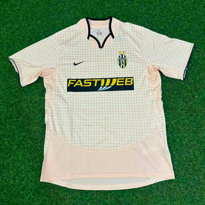David Trezeguet 17 Juventus 2003/2004 Away Retro Football Jersey