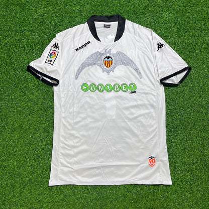 David Villa #7 Valencia 2009-2010 Heim Retro Fußballtrikot