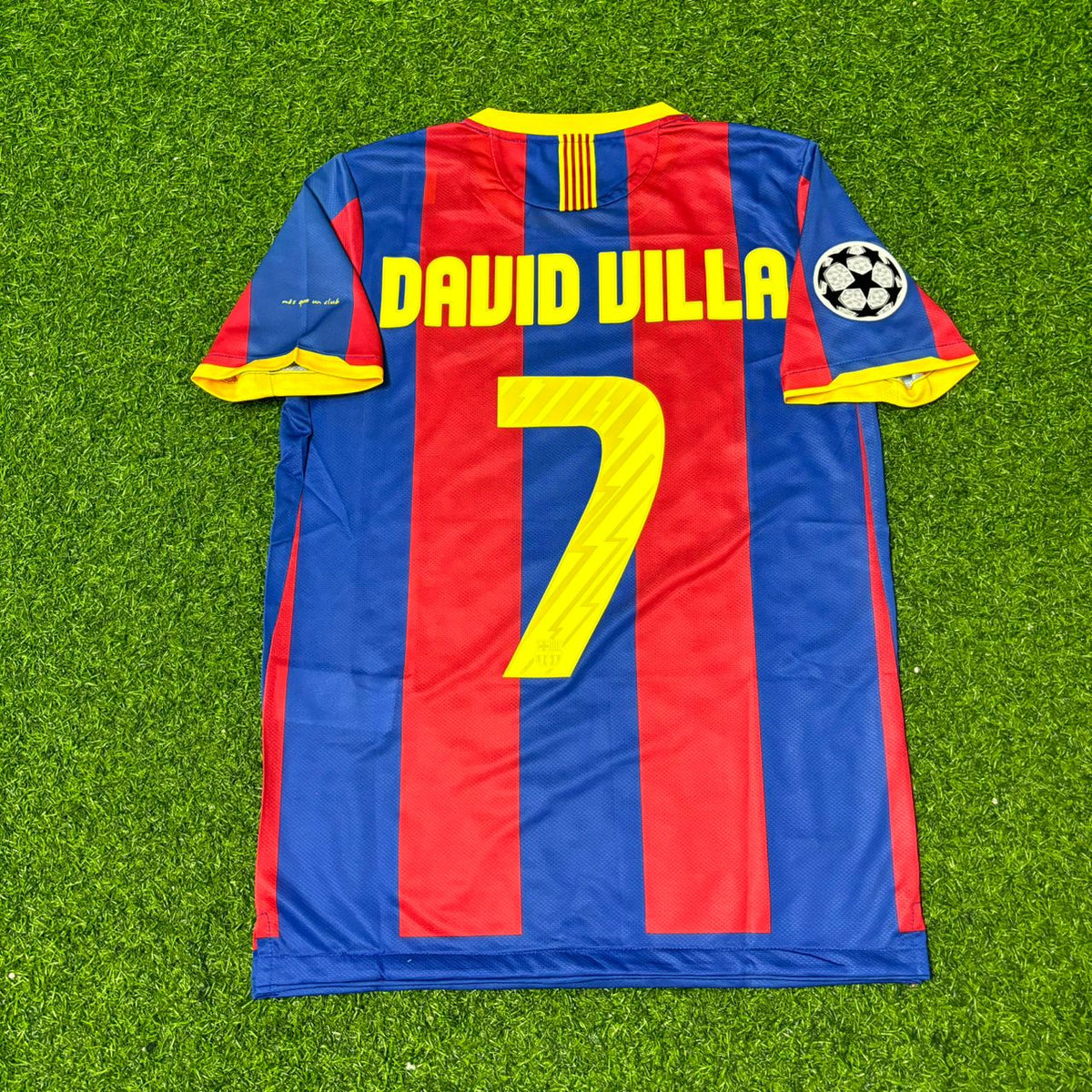 Camiseta de fútbol David Villa Barcelona 2010 2011