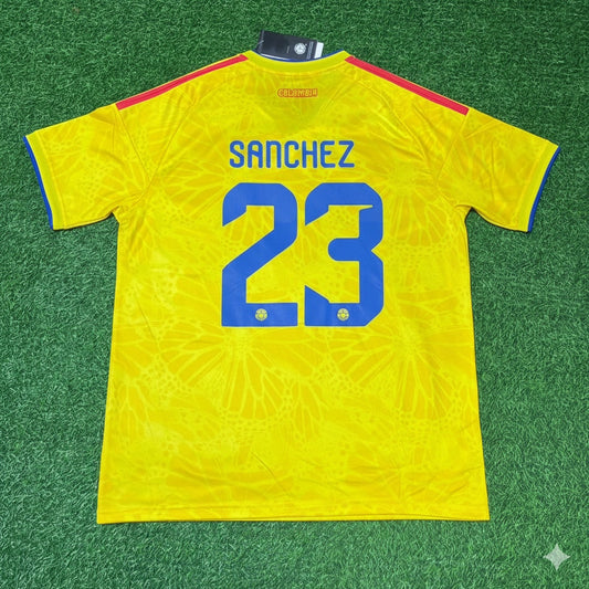 Davinson Sanchez 23- Kolumbien 2026 Fußball Trikot zur WM