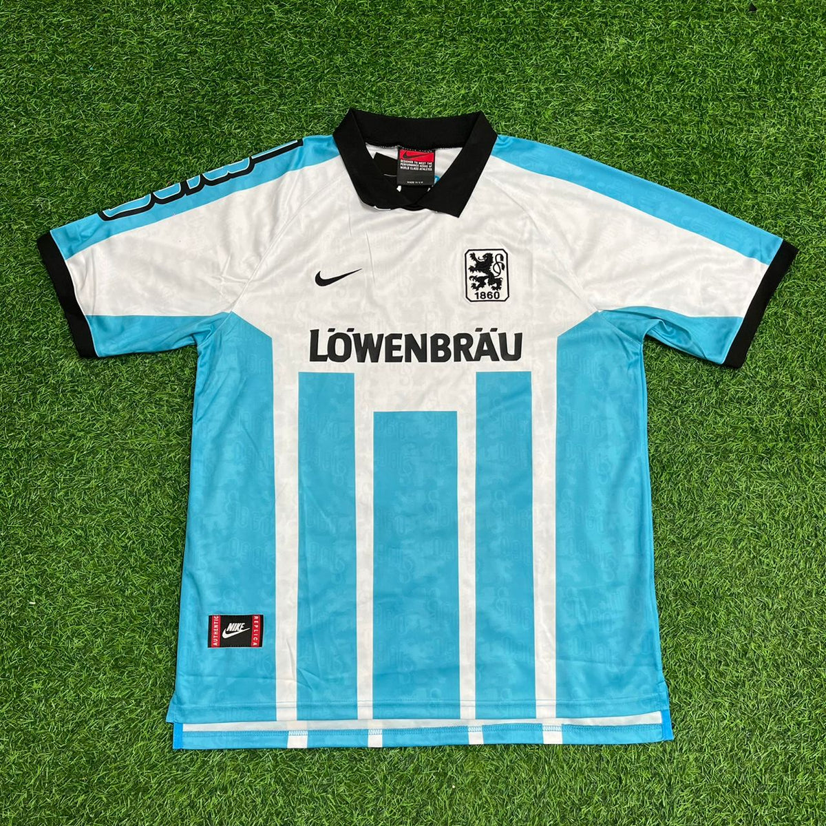 Conjunto de camiseta de fútbol retro Torben Hoffmann 1860 Múnich