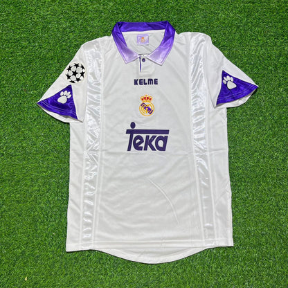 Davor Suker #9 Real Madrid 1998 1999 Home Retro Vintage Jersey