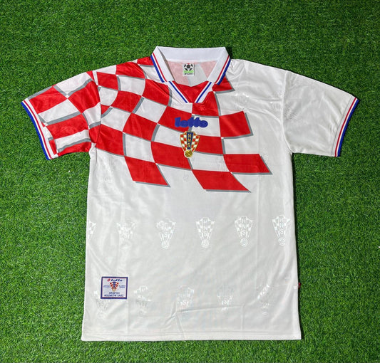 Croatia 1998 World Cup Retro Football Jersey Kit