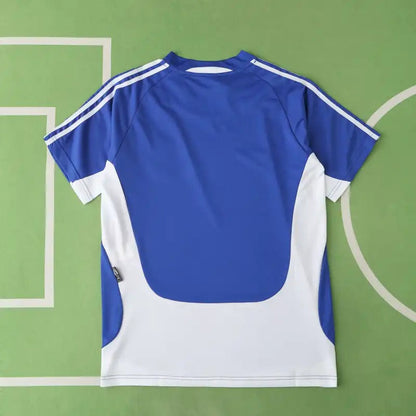 Greece EURO 2004 Final Blue Retro Home Kit Jersey Soccer Shirt