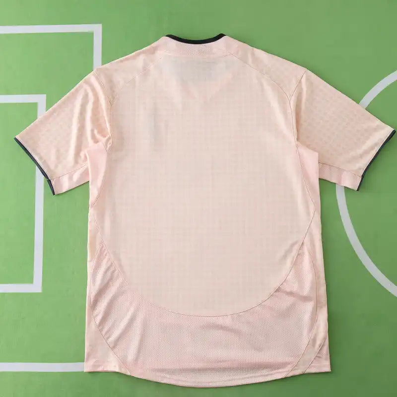 Juventus FC 03/04 Season Away Light Peach Retro Jersey Trikot Soccer Shirt