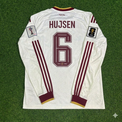 Dejan Huıjsen #6 Spanien 2026 WM Auswärtstrikot Langarm