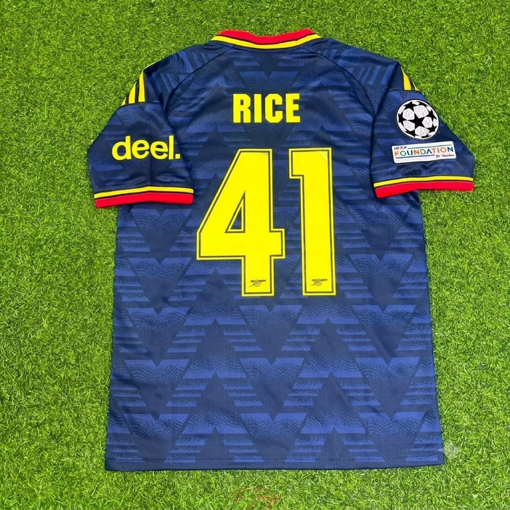 Declan Rice Arsenal Extérieur Nouvelle Saison 2027 Maillot Kit Football