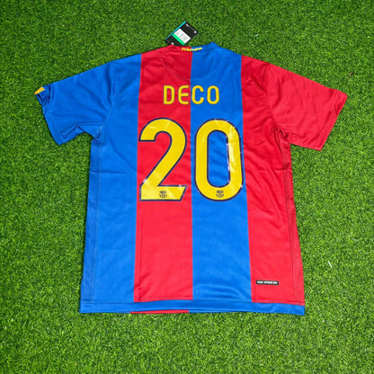 Maillot de football rétro domicile du Deco Barcelona 2006/2007