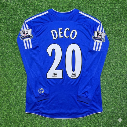 Chelsea 2006/08 Langarm EPL-Patch Fußballtrikot – Deco 20