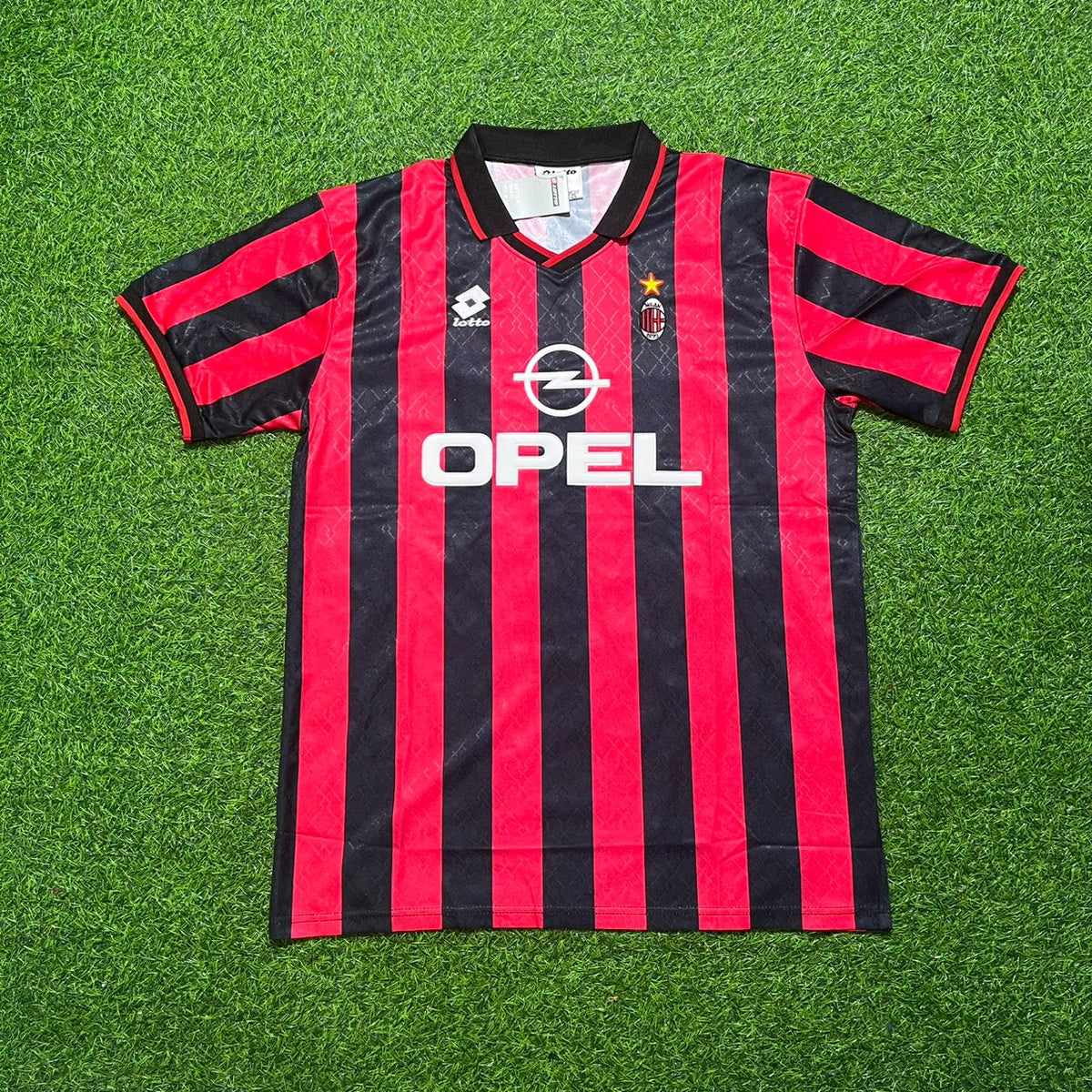 Dejan Savićević AC Milan 1994/1996 Retro Home Football Jersey