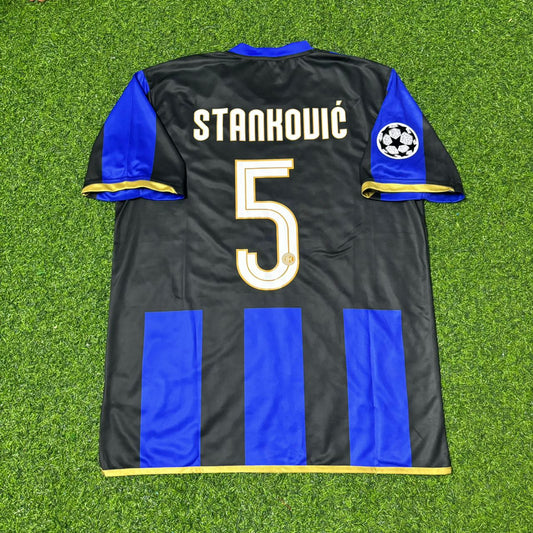 Dejan Stanković #5 Inter Milan 2008-09 Retro Football Jersey Kit