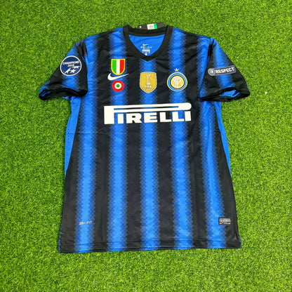 Dejan Stankovic - Inter 2010 2011 Jersey Soccer Trikot Maillot Maglia Soccer Shirt