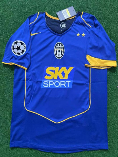 Zlatan Ibrahimovic Juventus 2004-2005 Blue Retro Jersey | Kit | Trikot | Maillot Soccer Kit Soccer Shirt