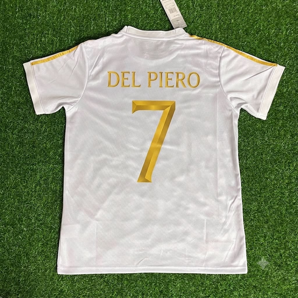 Maillot anniversaire blanc de l’Italie – Alessandro Del Piero