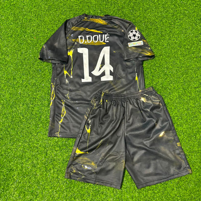 Désiré Doué Kinder-Set 2026 Champions League Neue Saison Fußballtrikot