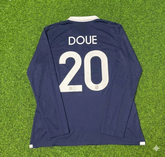 Desire Doue #20 France Maillot de Foot à Manches Longues