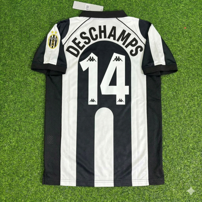 Didier Deschamps 14 - Juventus Domicile 1997/1998 Maillot Rétro Maillot Trikot Maillot de Football