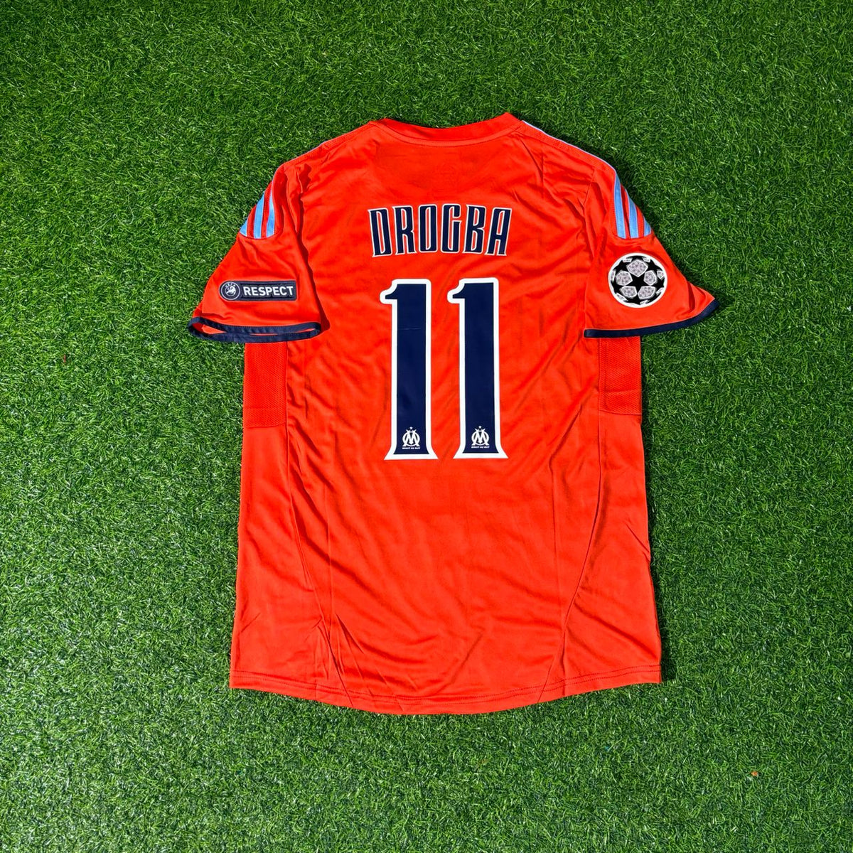 Marseille Retro Football Jersey – Didier Drogba