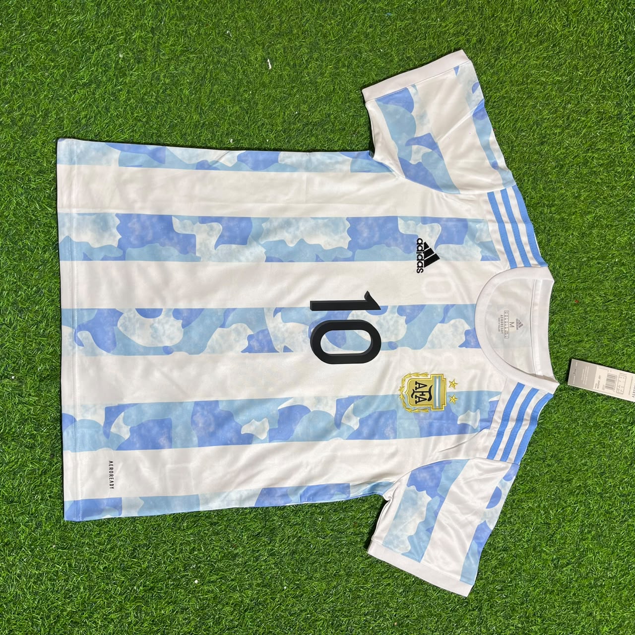 Juan Roman Riquelme 10 - Argentina Retro Kit Jersey Trikot Maillot Soccer Shirt