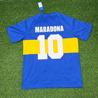 Diego Armando Maradona Boca Juniors 1981-1982 Retro-Fußballtrikot
