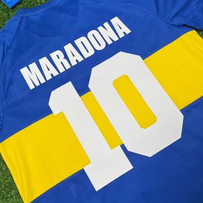 Diego Armando Maradona Boca Juniors 1981-1982 Retro-Fußballtrikot