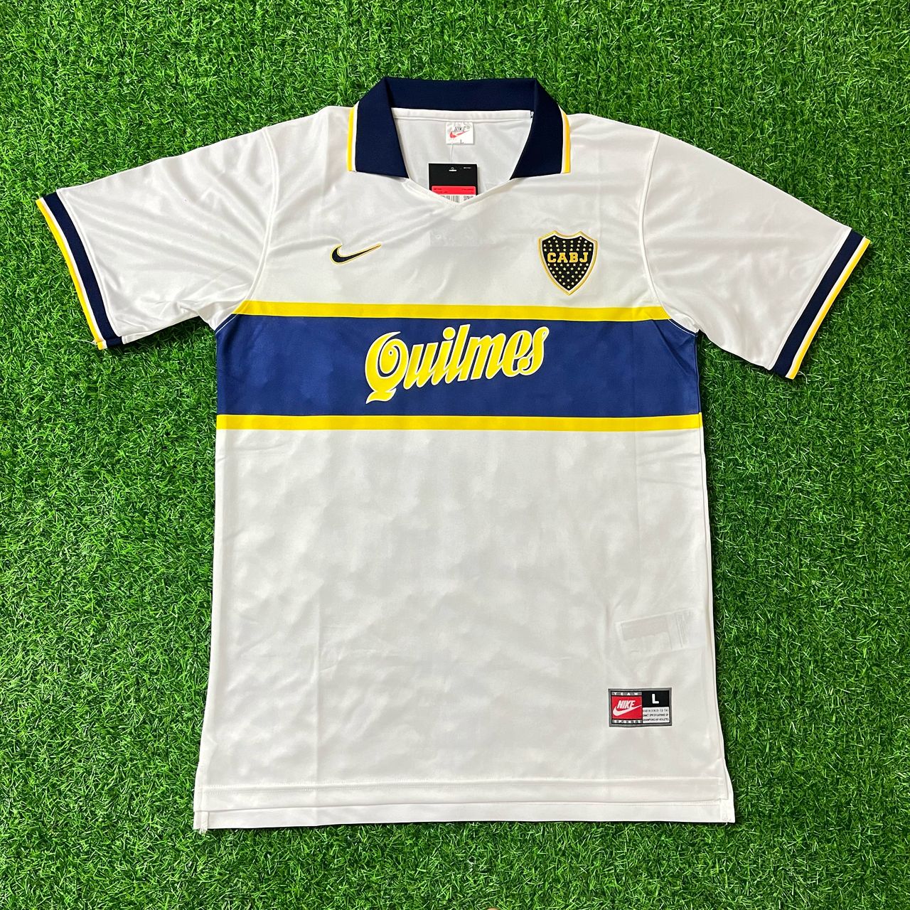 Diego Armando Maradona 10 - Boca Juniors 1996-1997 Kit Jersey Trikot Maillot