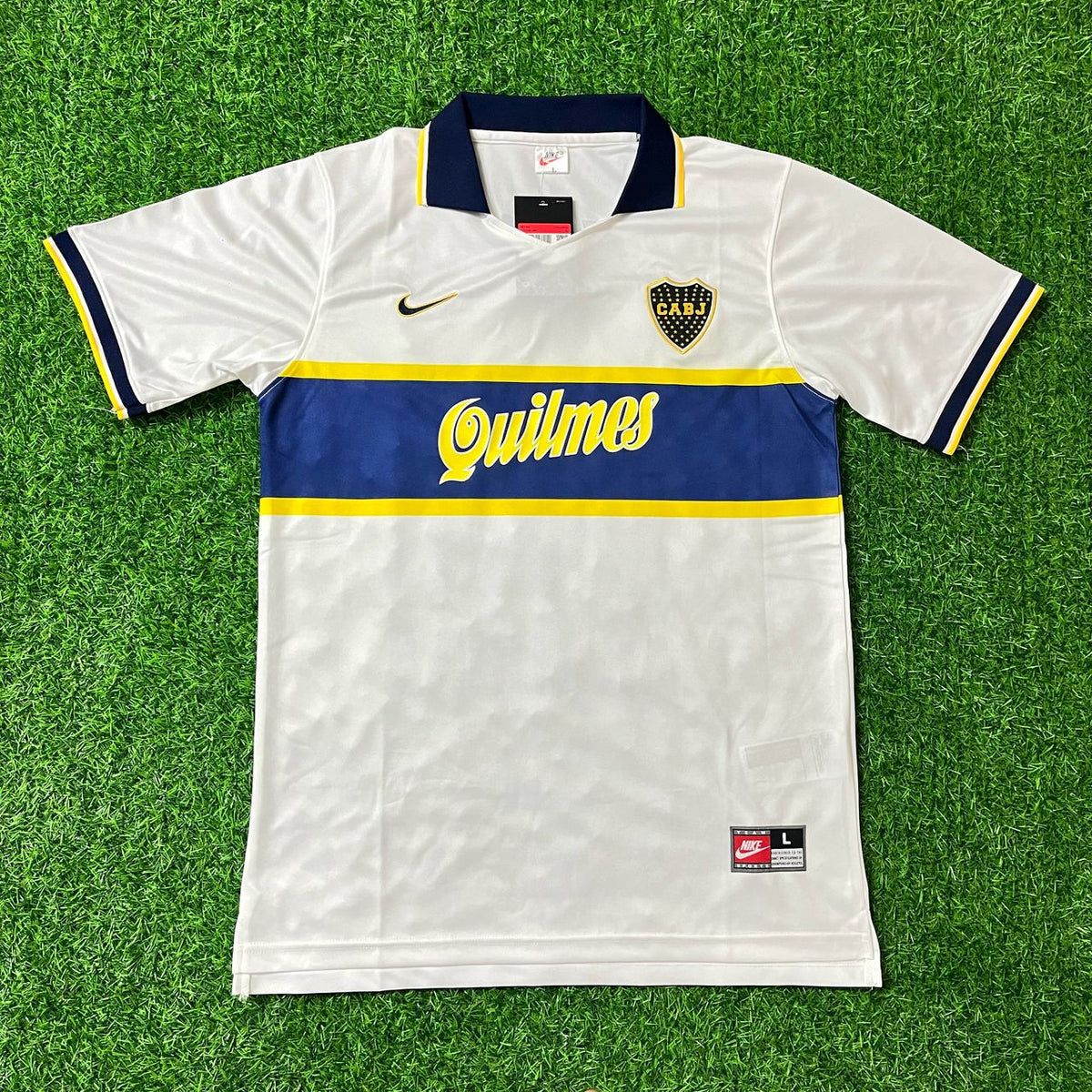 Diego Armando Maradona 10 Boca Juniors Retro Kinder Fußballtrikot-Set