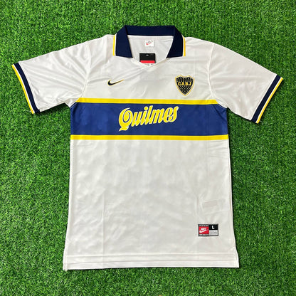 Diego Armando Maradona 10 Boca Juniors Retro Kinder Fußballtrikot-Set