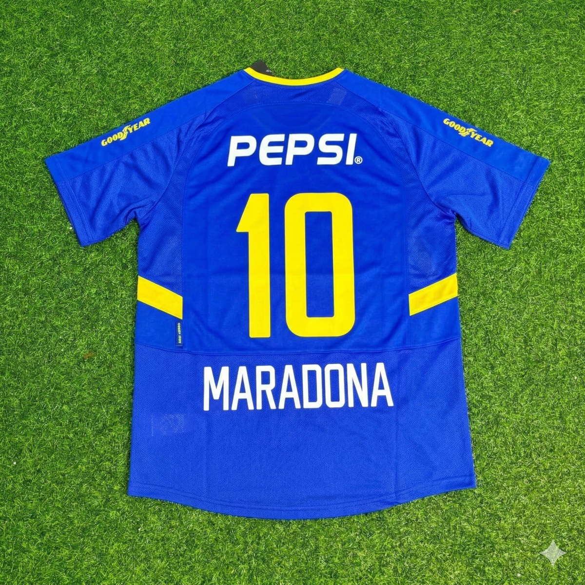 Diego Armando Maradona Boca Juniors Retro Trikot Maglia Soccer Shirt