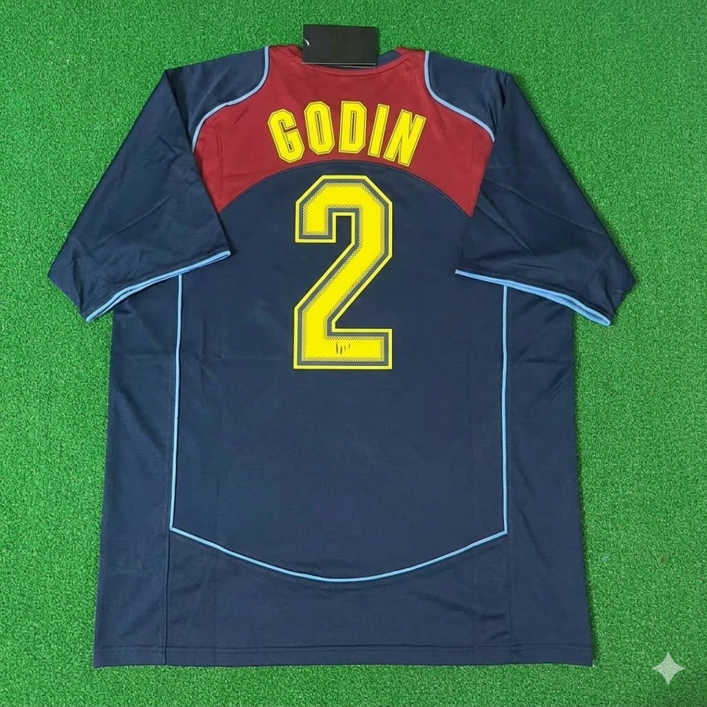 Diego Godín #2 Atletico Madrid SpiderMan Retro Football Jersey