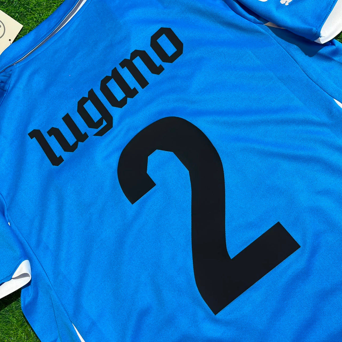 Diego Lugano Uruguay 2010 South Aftica World Cup Blue Retro Jersey Maglia