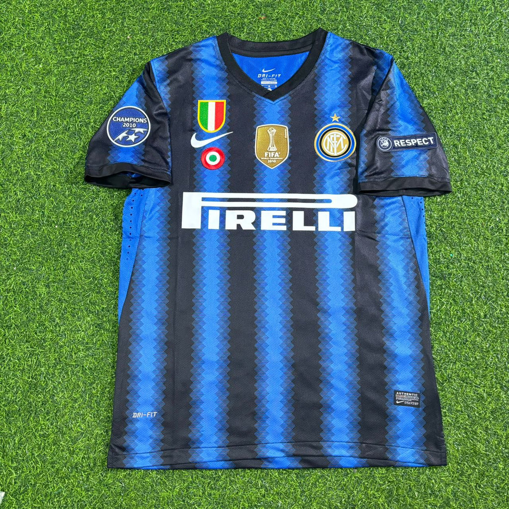 Diego Milito - Inter 2011 Trikot Fußball Maillot Maglia Soccer Shirt