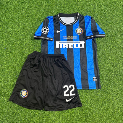 Diego Milito Inter Mailand 2010 Champions League Finale Kinder-Fußballtrikot