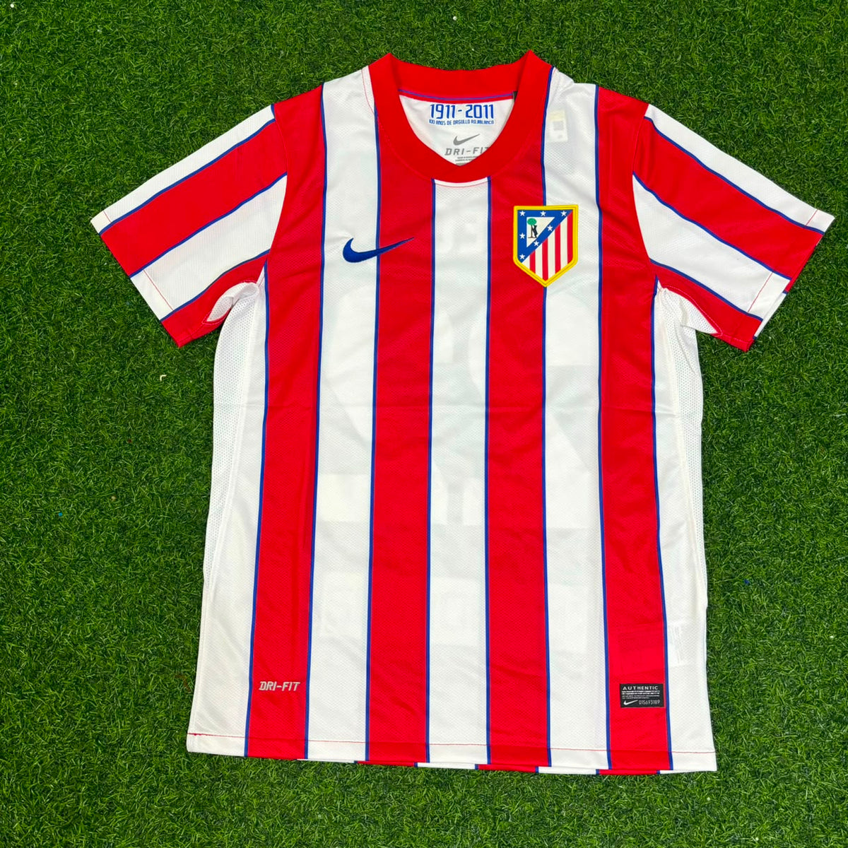 Diego Ribas Atletico Madrid 2011 Retro Football Jersey Kit