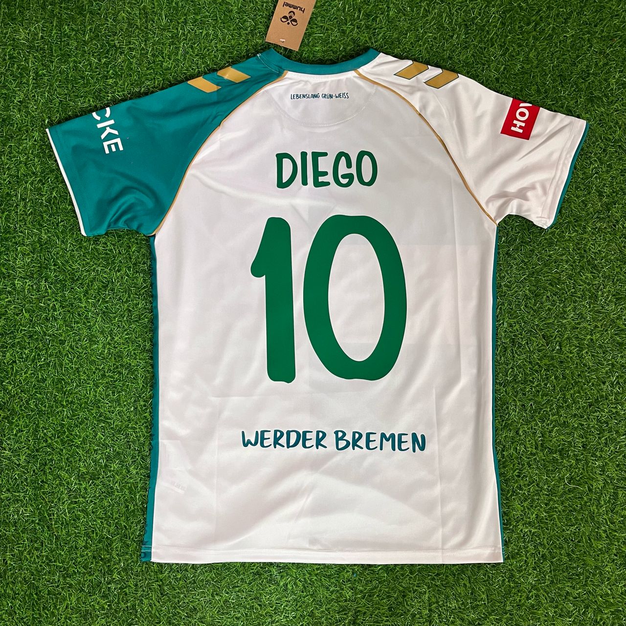 Diego Ribas da Cunha Werder Bremen Anniversary Trikot Jersey Maillot Soccer Shirt