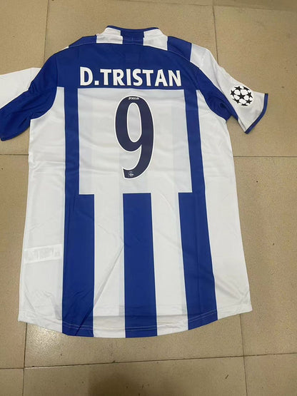 Maillot de football rétro Diego Tristan Deportivo 2003 2004
