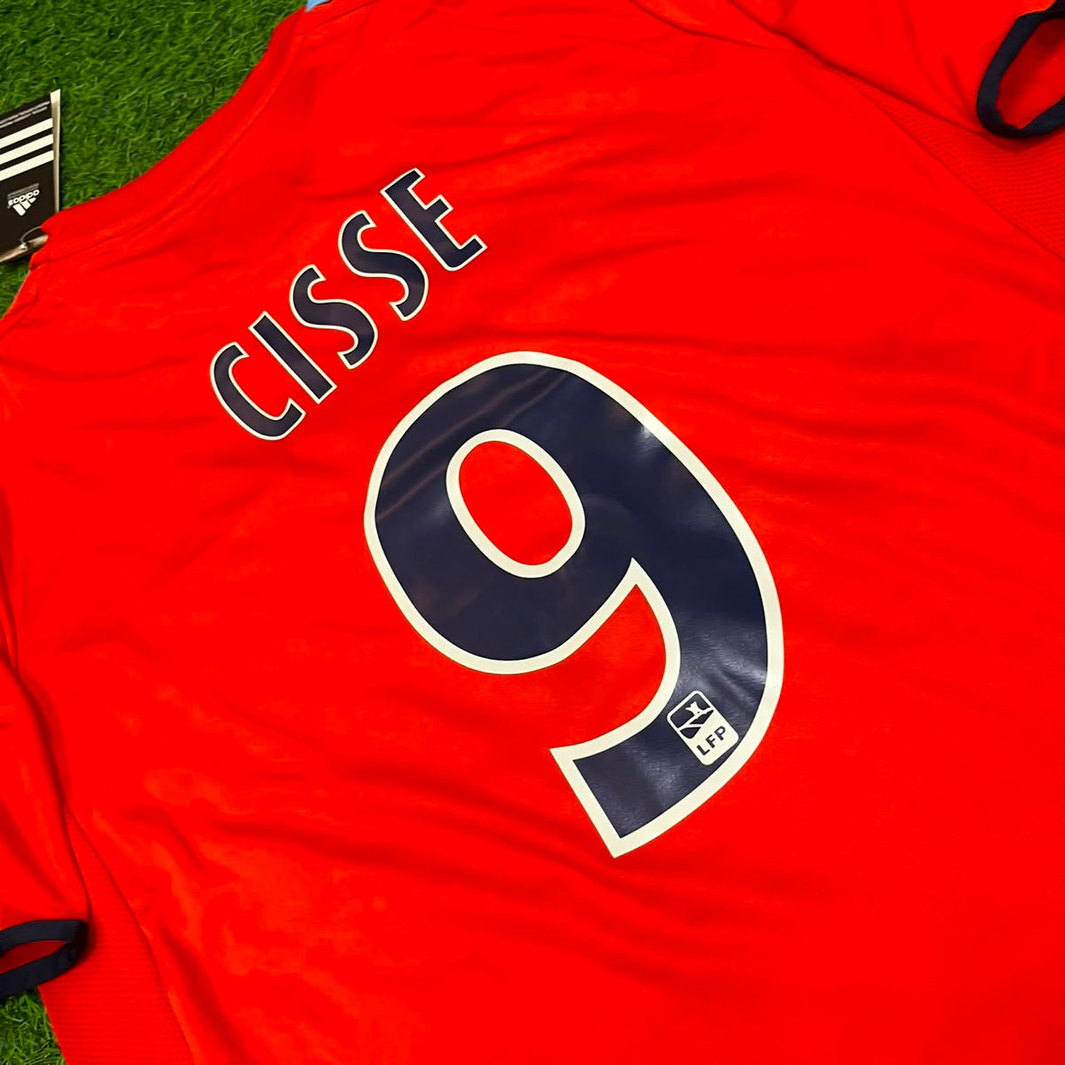 Djibril Cisse Marseille Retro Football Jersey Kit