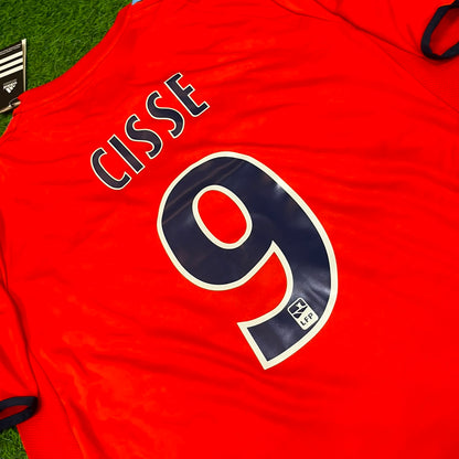 Djibril Cisse Marseille Retro Football Jersey Kit