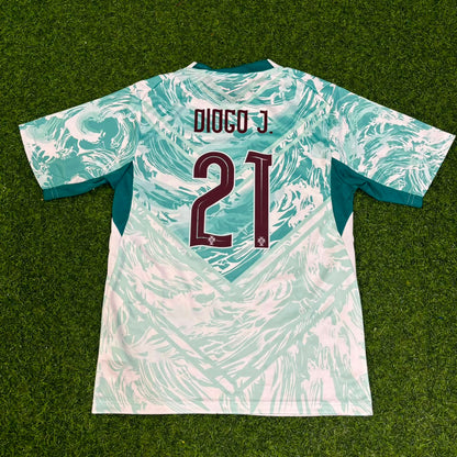 Diogo Jota Portugal WM 2026 Weißes Auswärtstrikot