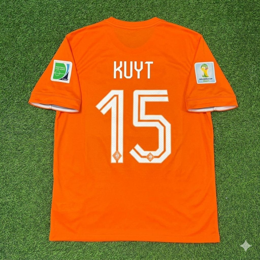 Dirk Kuyt Niederlande 2014 Weltmeisterschaft Heimtrikot
