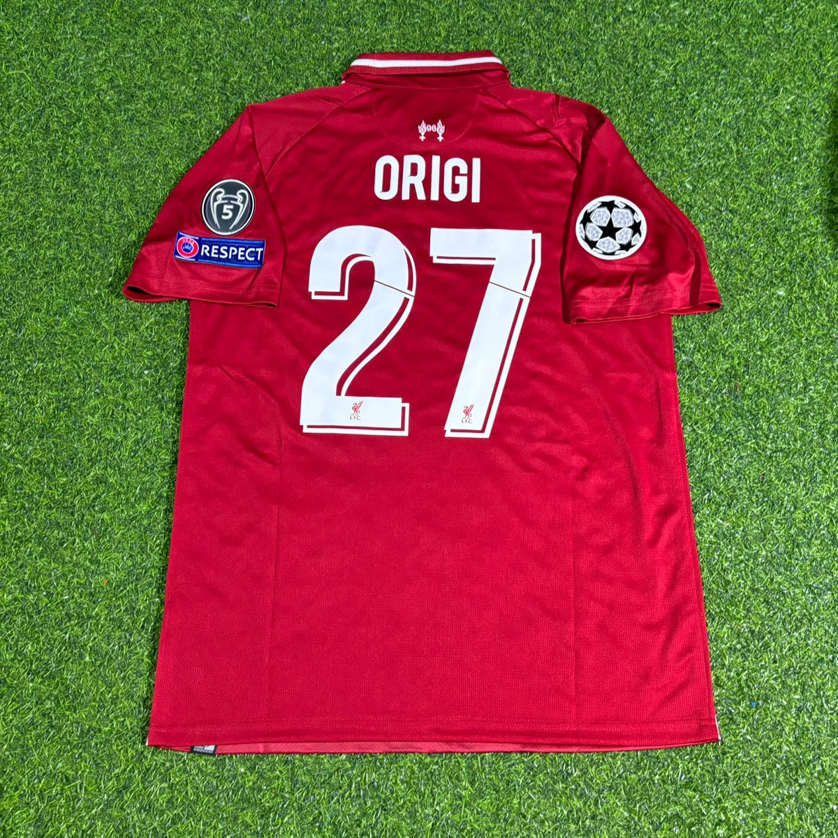 Divock Origi Liverpool 2019 Finale LDC Tenue Rétro Maillot